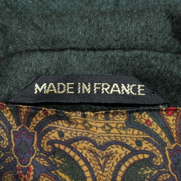 ZILLI Green Cashmere Wool Angora Blend Overcoat NEW - Picture 10 of 10